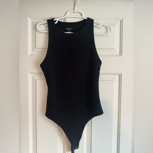 American Eagle Outfitters Black Sleeveless Bodysuit
